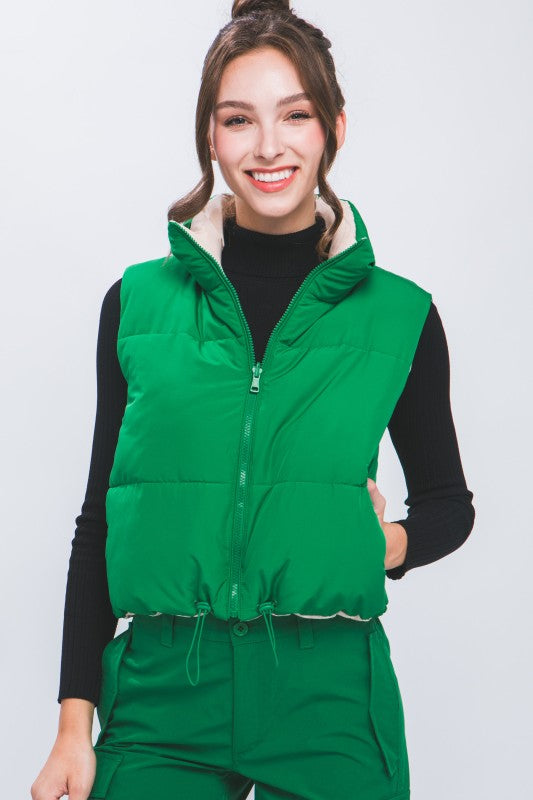 Woven Reversible Vest