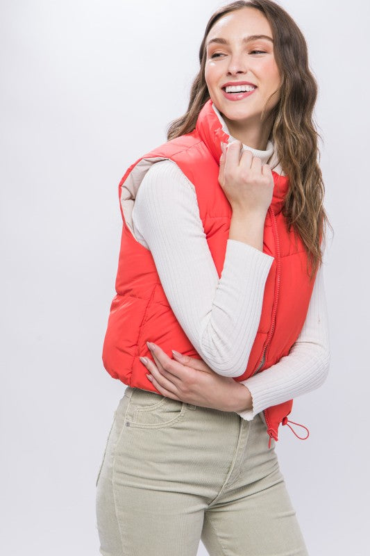 Woven Reversible Vest
