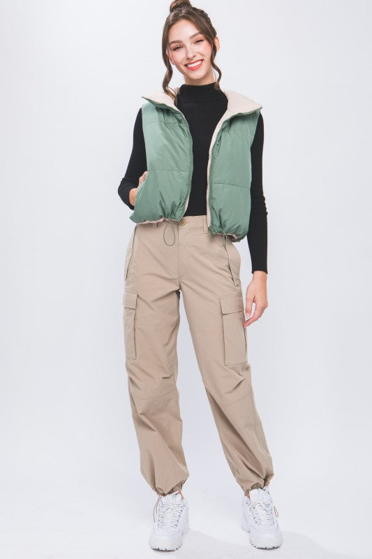 Woven Reversible Vest