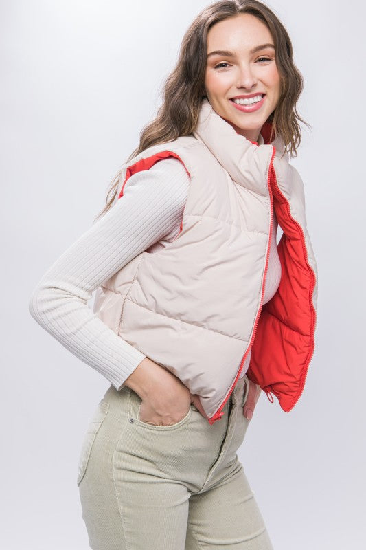 Woven Reversible Vest