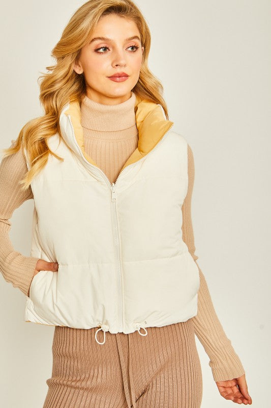 Woven Reversible Vest