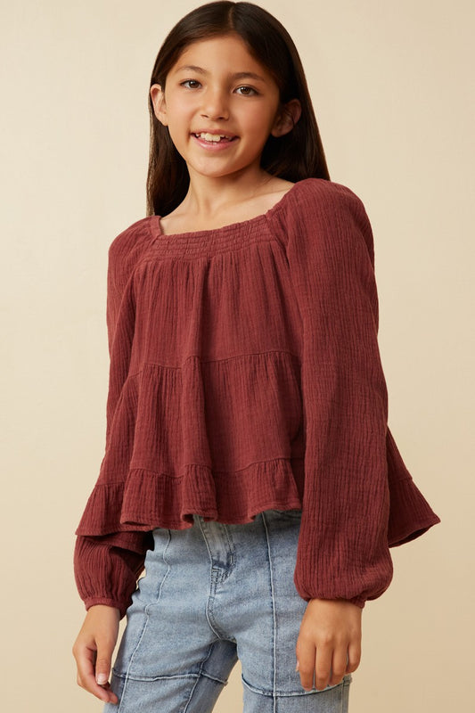 Smock Textured Top