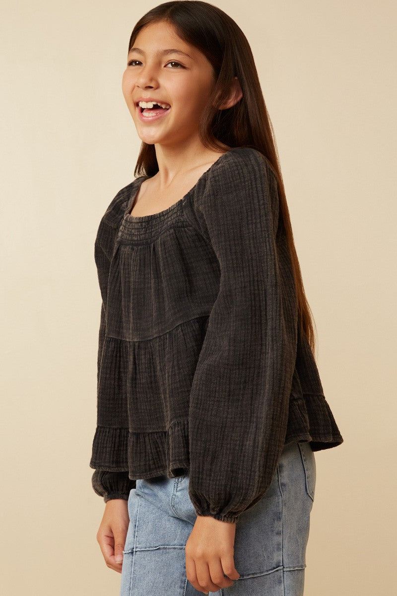 Smock Textured Top