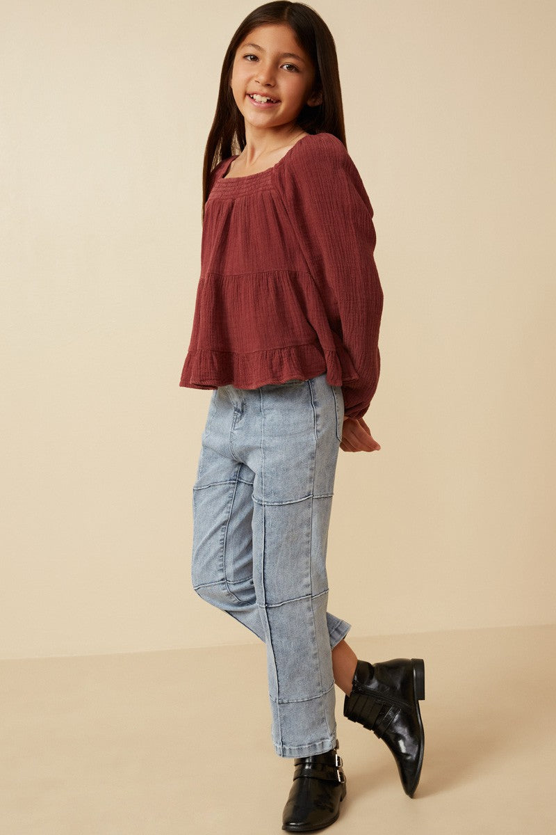 Smock Textured Top