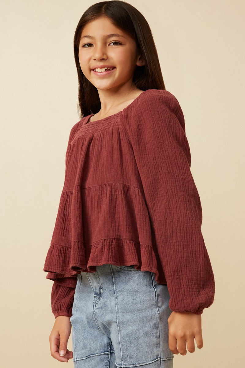 Smock Textured Top