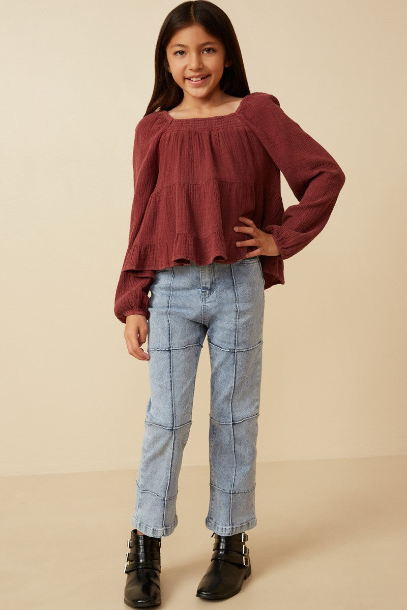 Smock Textured Top