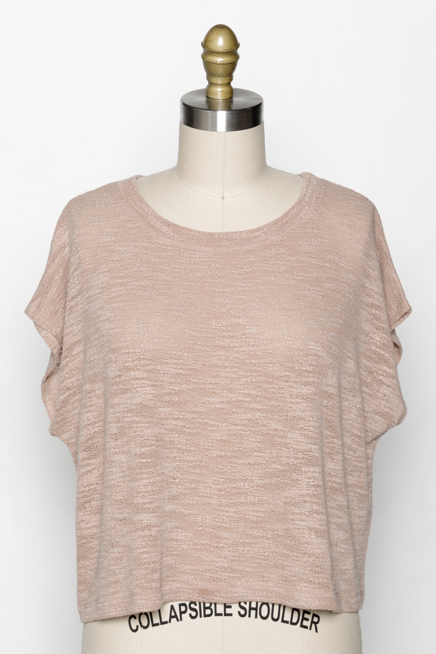 Round Neck Boxy Tee