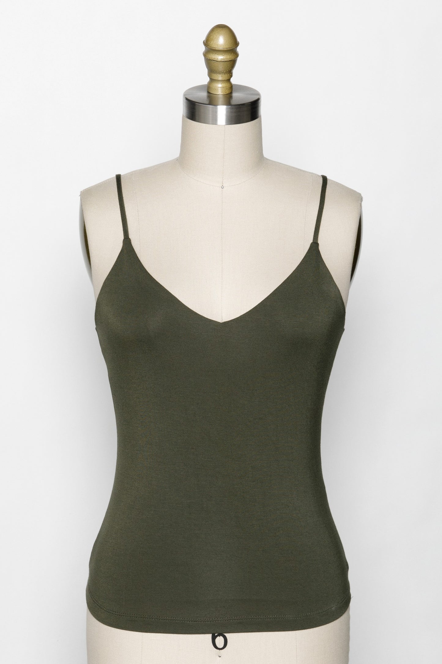 Fitted V-Neck Cami Top