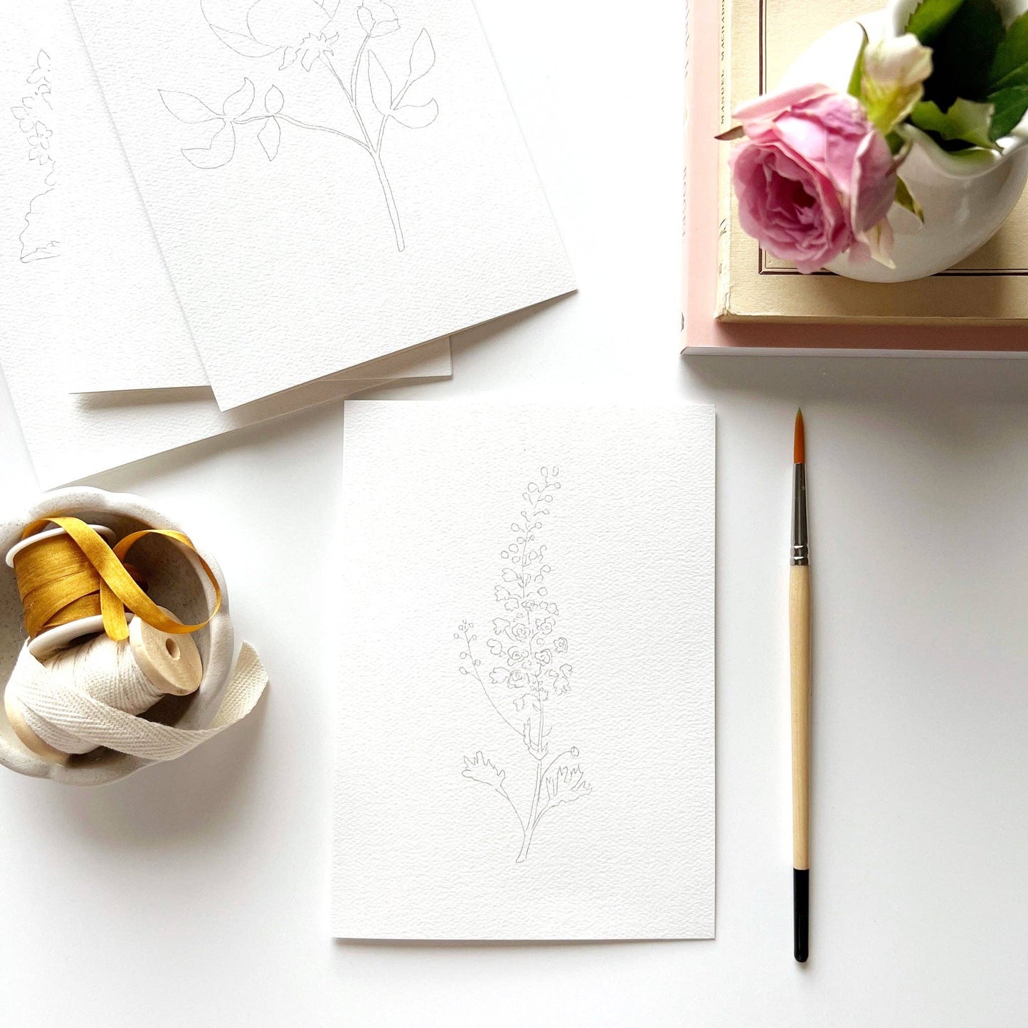 Garden Flowers Notecards