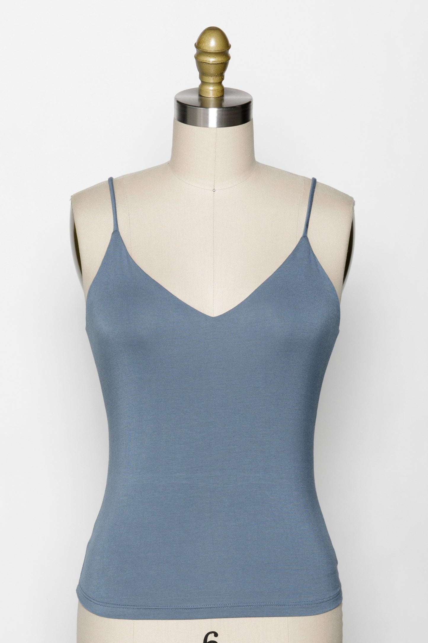 Fitted V-Neck Cami Top