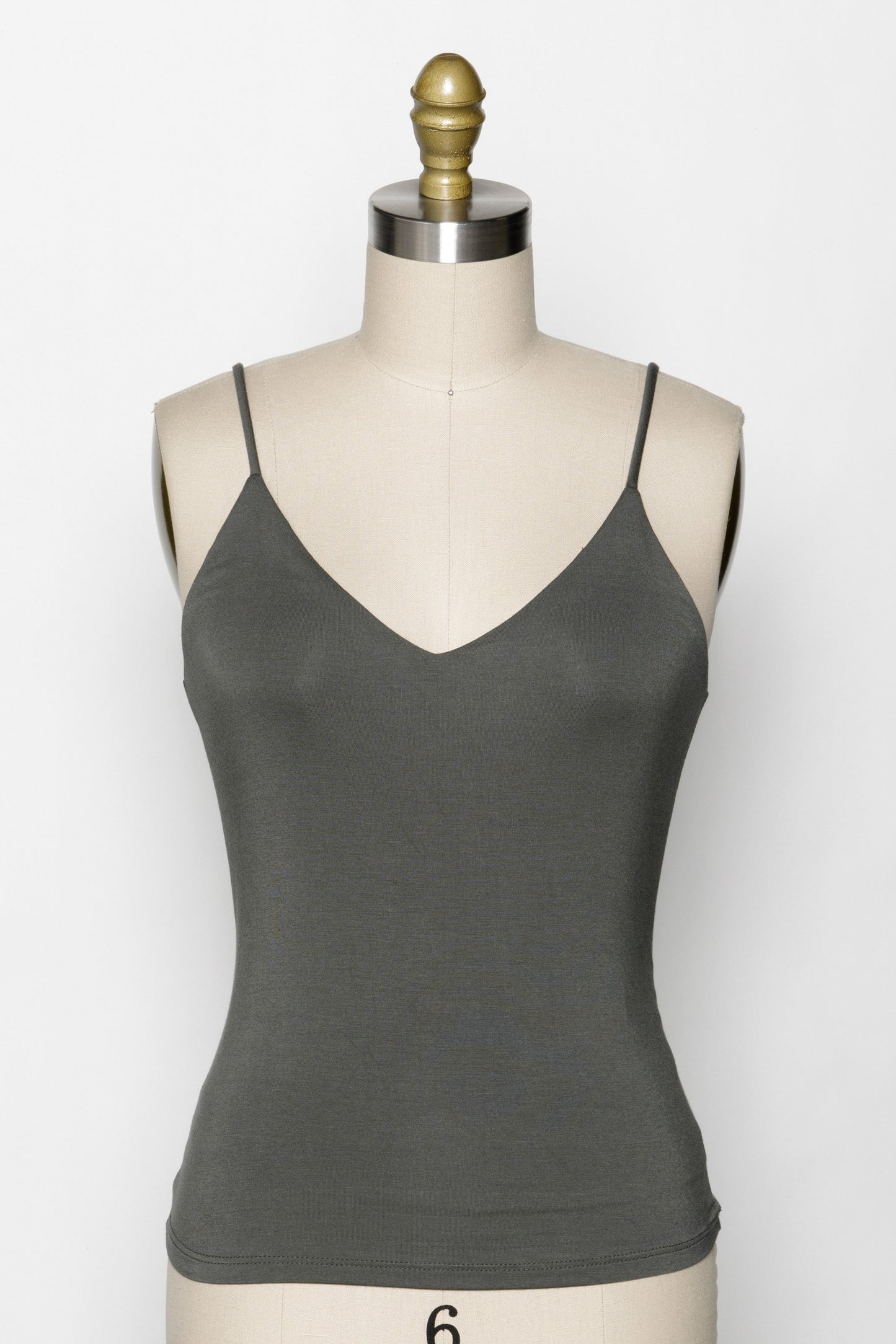 Fitted V-Neck Cami Top