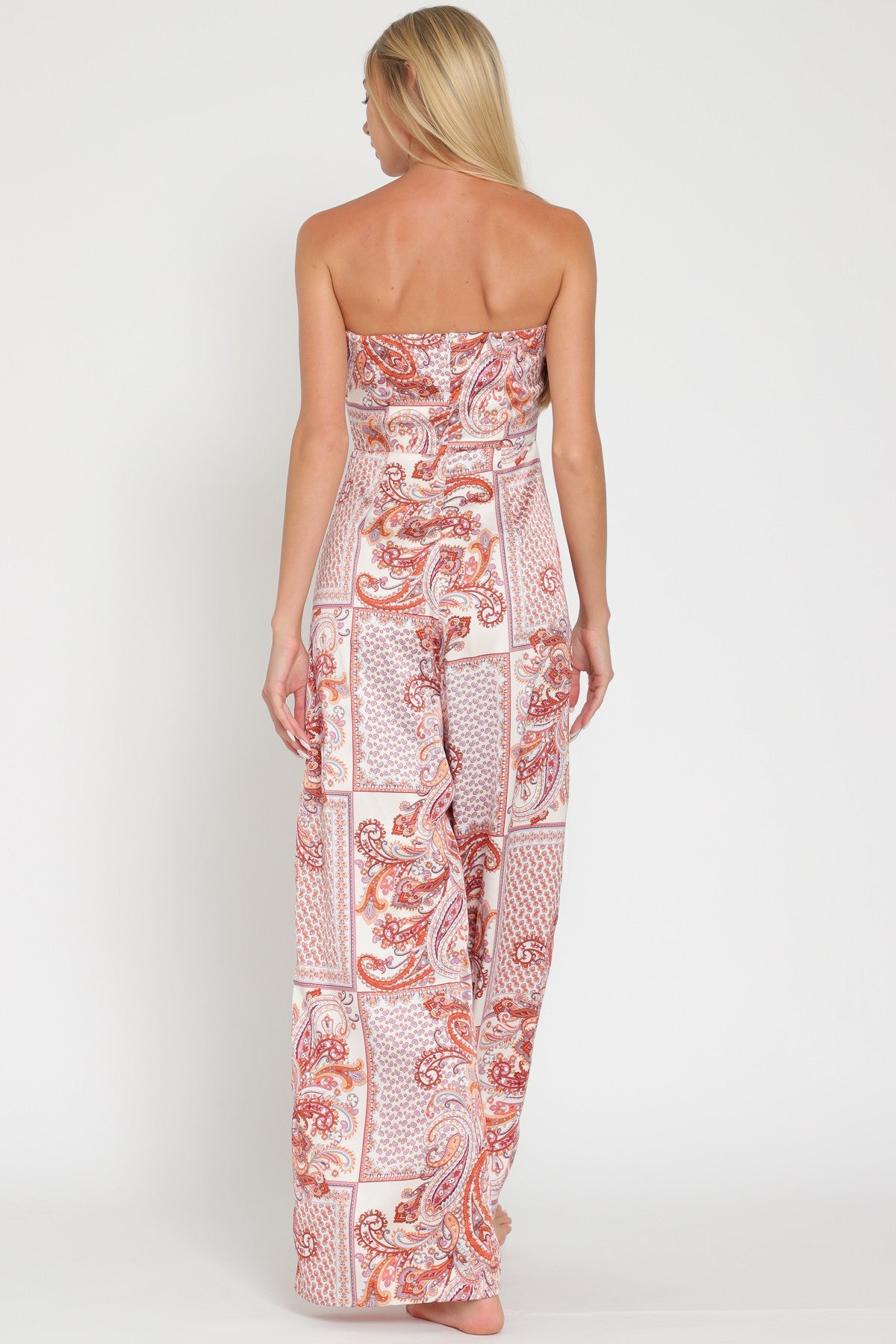 Boning Trim Jumpsuit