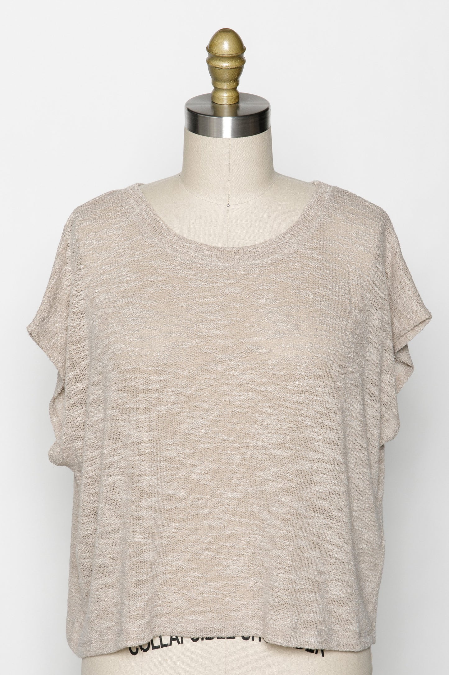 Round Neck Boxy Tee