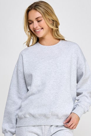 Basic Relaxed Fit Sweatshirt