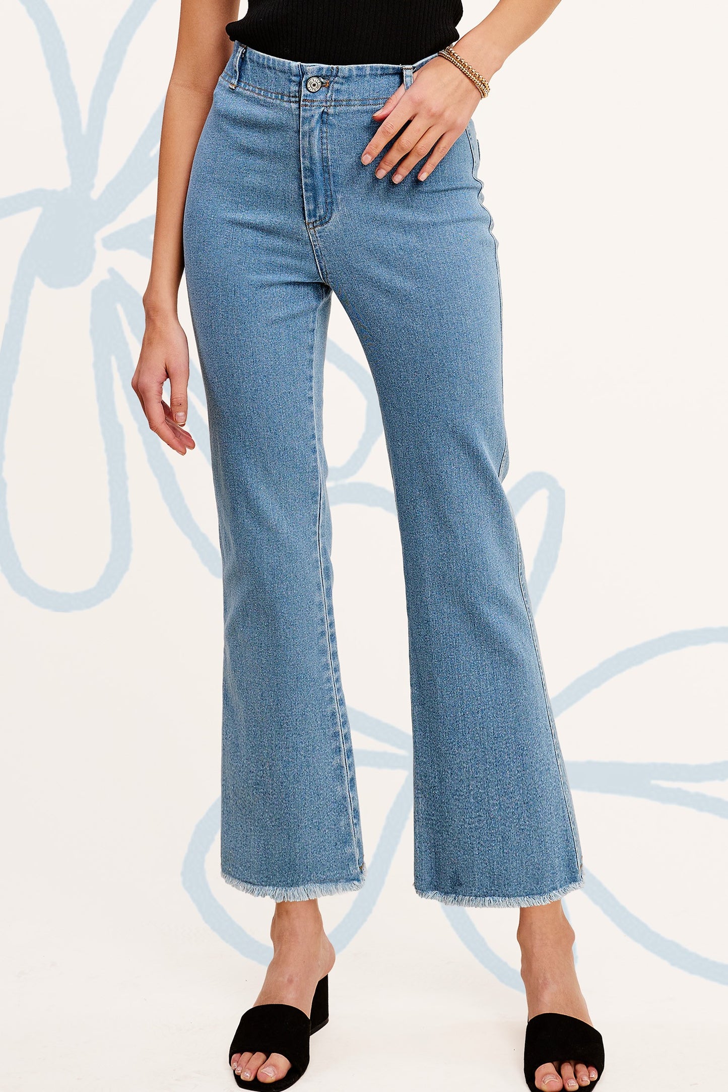 Soft Stretchy Flare Pants