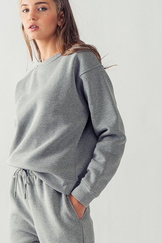 Basic Fleece Sweatshirt