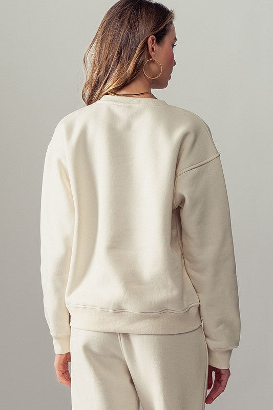 Basic Fleece Sweatshirt