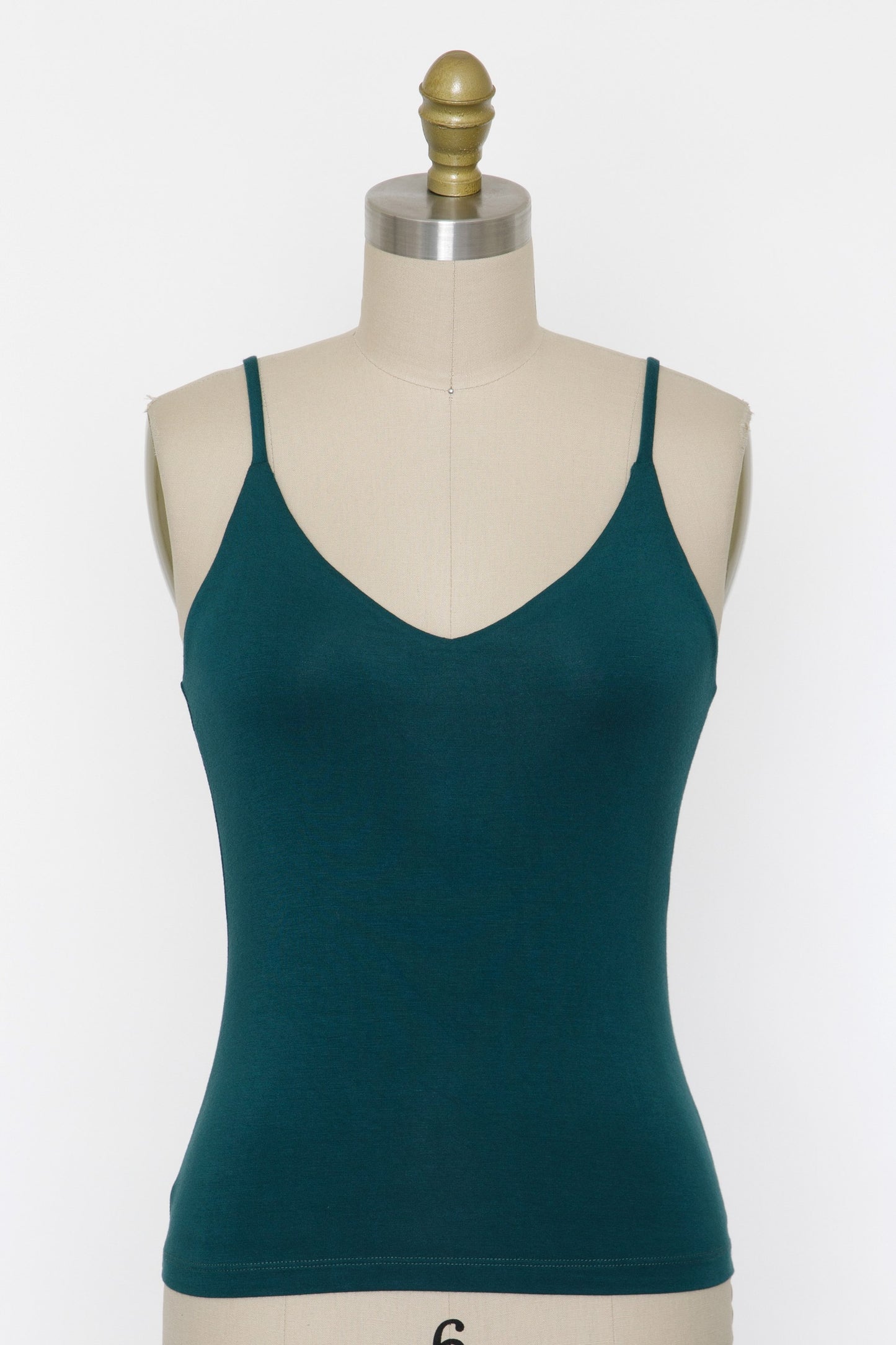 Fitted V-Neck Cami Top