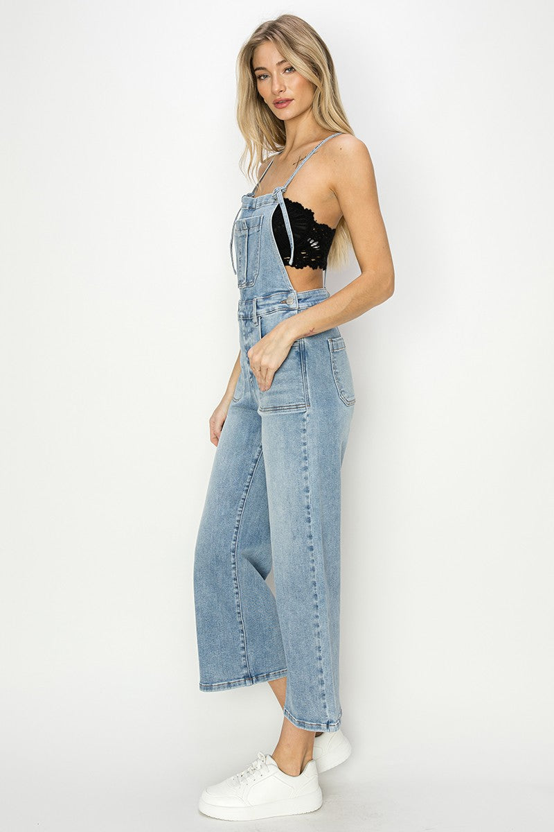 Crop Straight Overalls