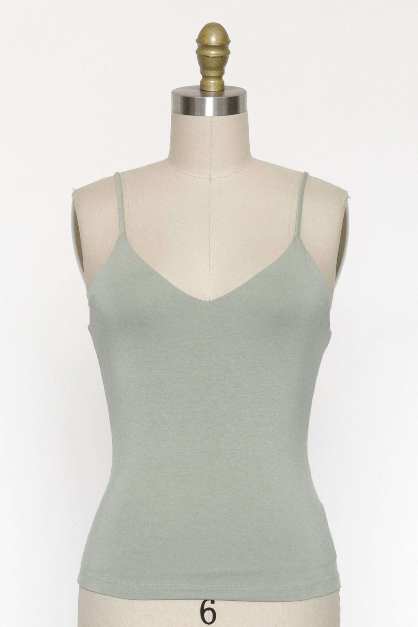 Fitted V-Neck Cami Top