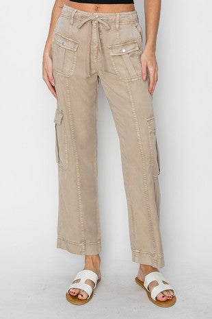 Tencel Cargo Pants