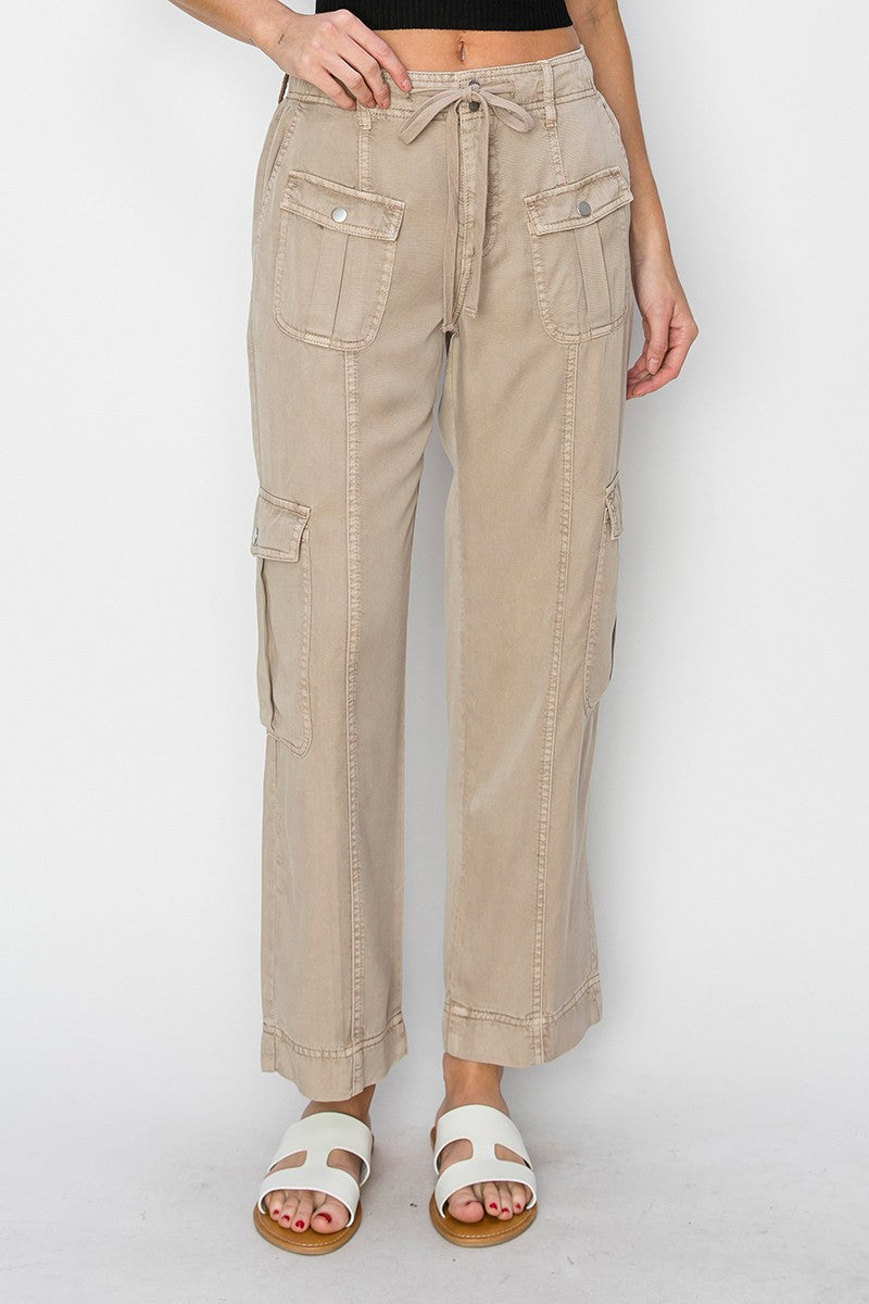 Tencel Cargo Pants