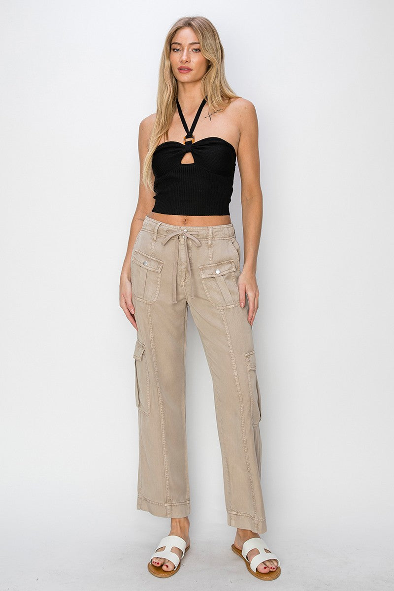 Tencel Cargo Pants