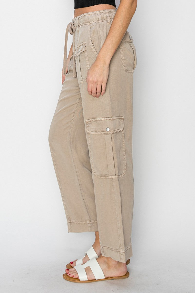 Tencel Cargo Pants