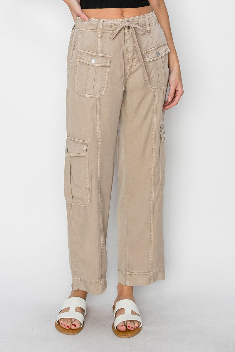 Tencel Cargo Pants