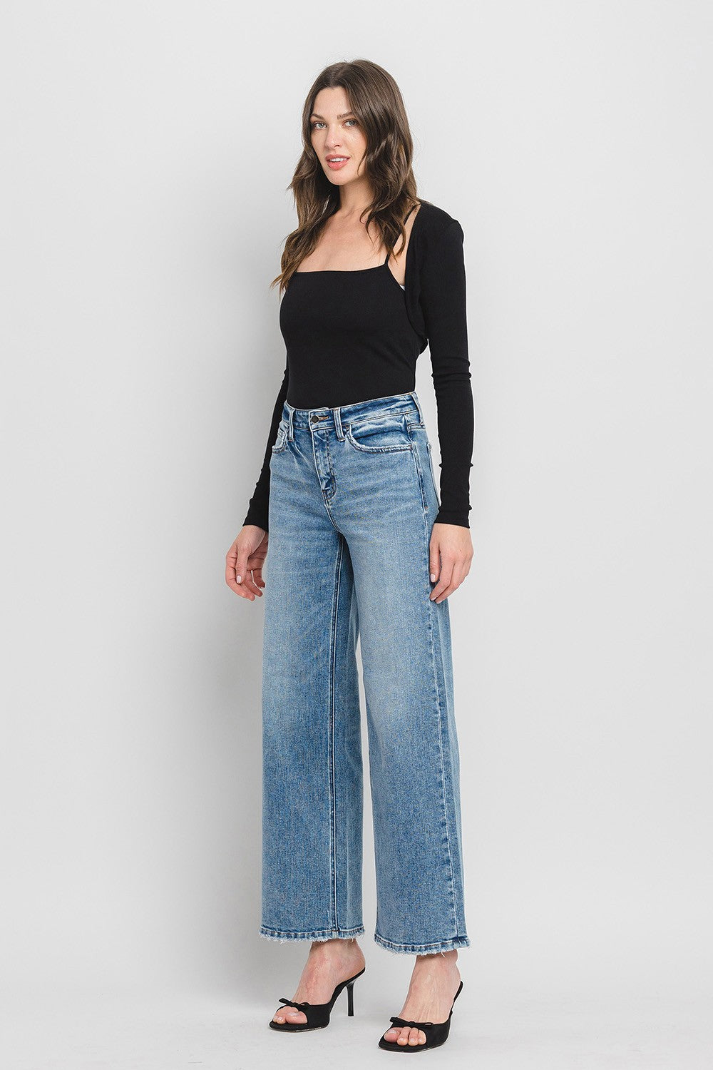 High Rise Loose Fit Jeans