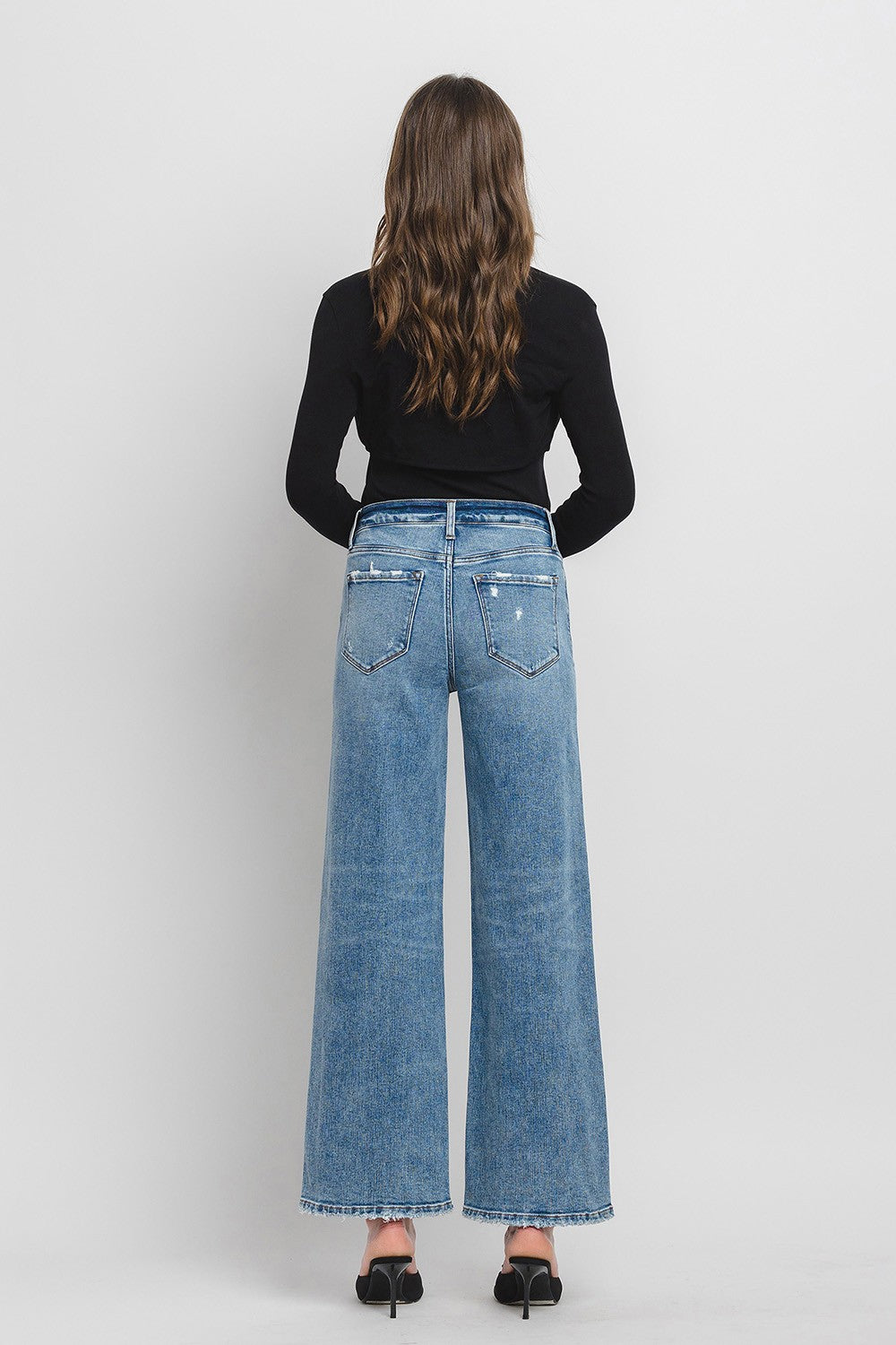 High Rise Loose Fit Jeans