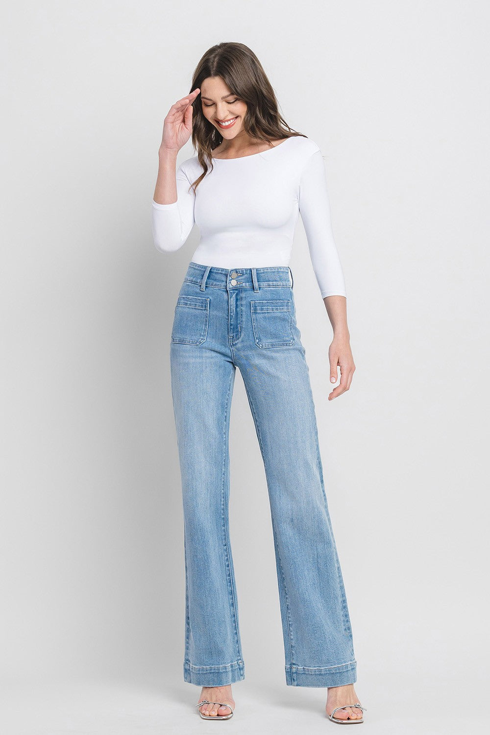 90's Vintage Flare Jeans