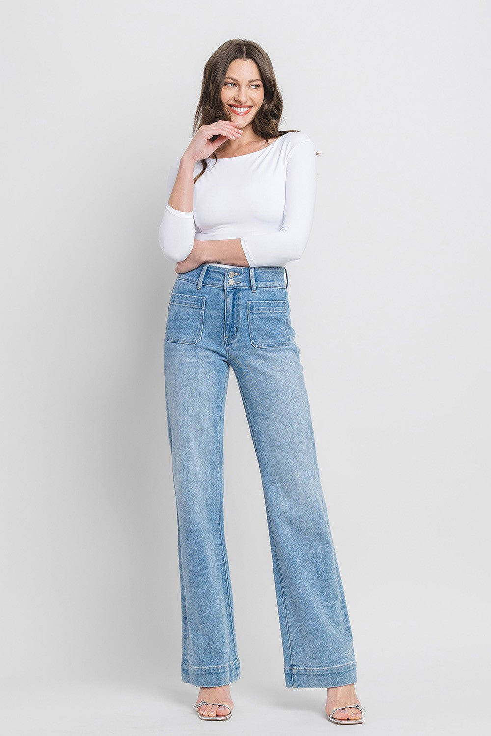 90's Vintage Flare Jeans