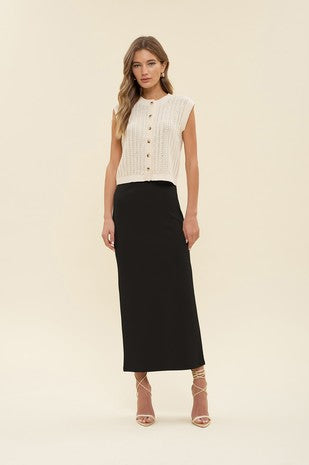 High Waist Pencil Skirt