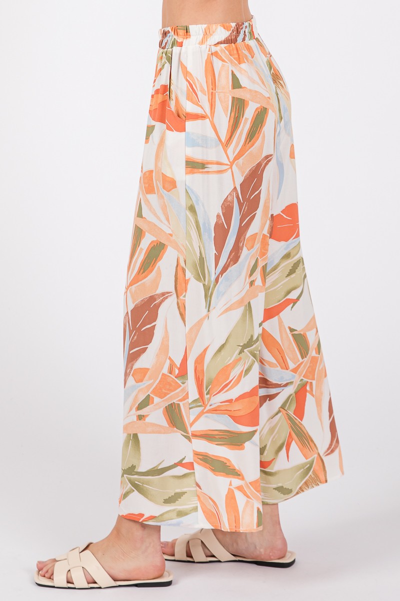 Woven Wide Leg Pants