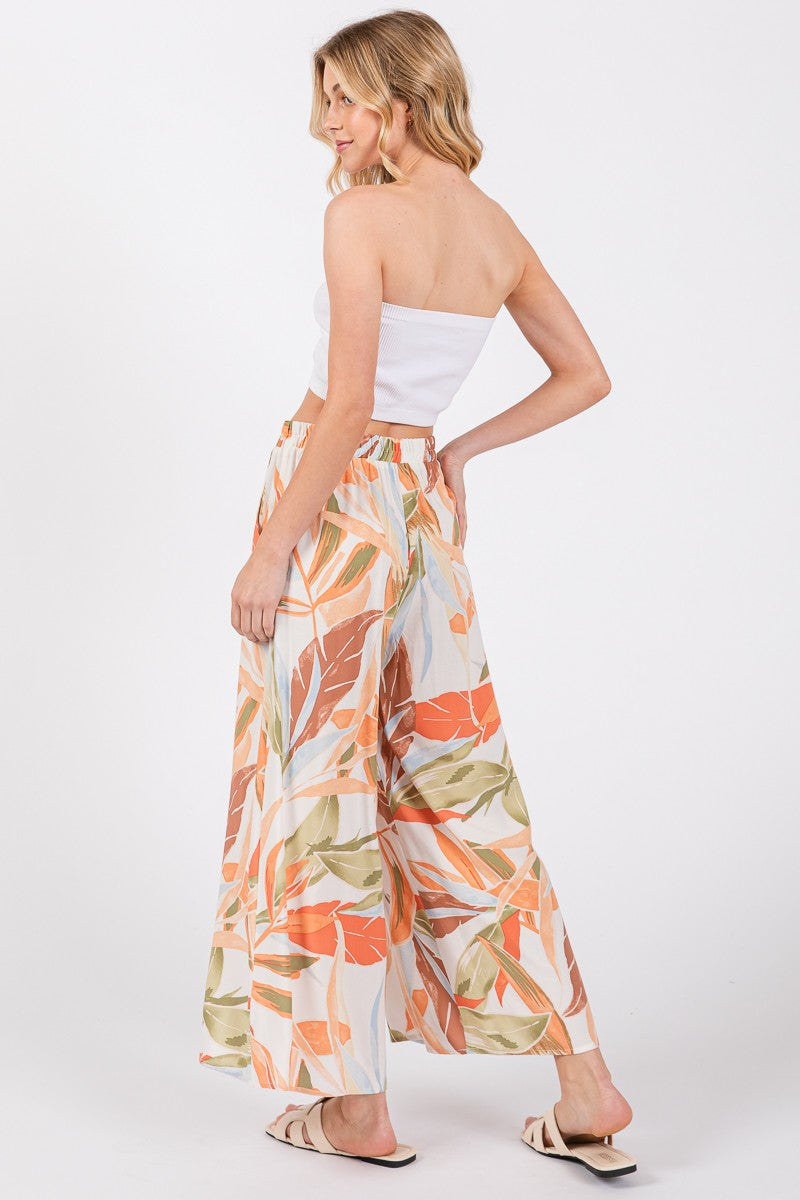 Woven Wide Leg Pants