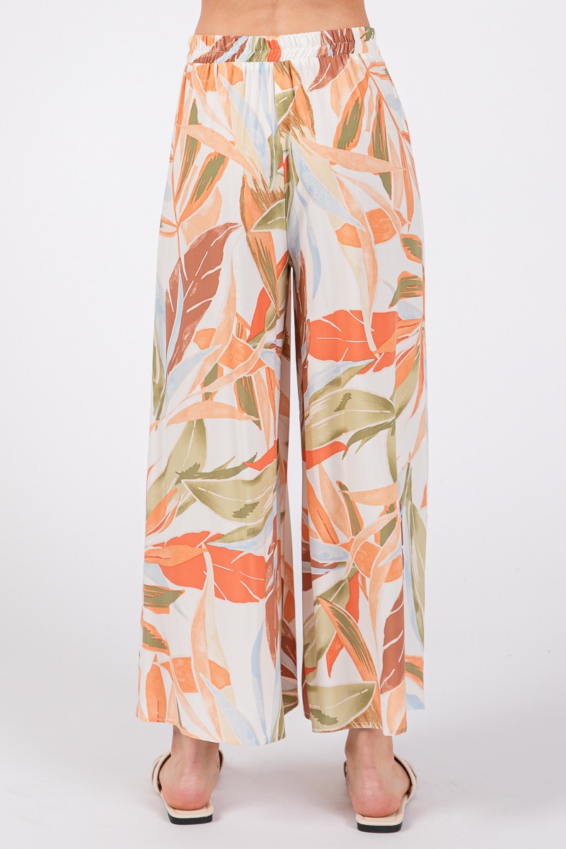 Woven Wide Leg Pants