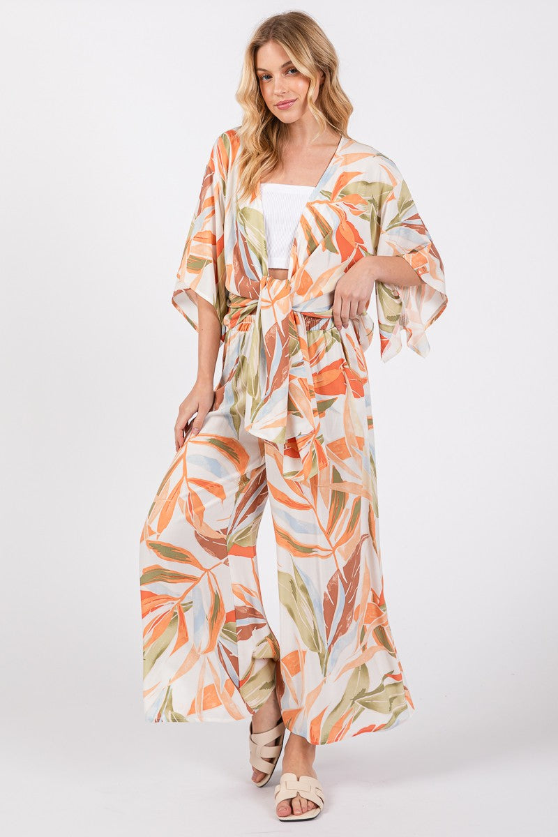 Woven Wide Leg Pants