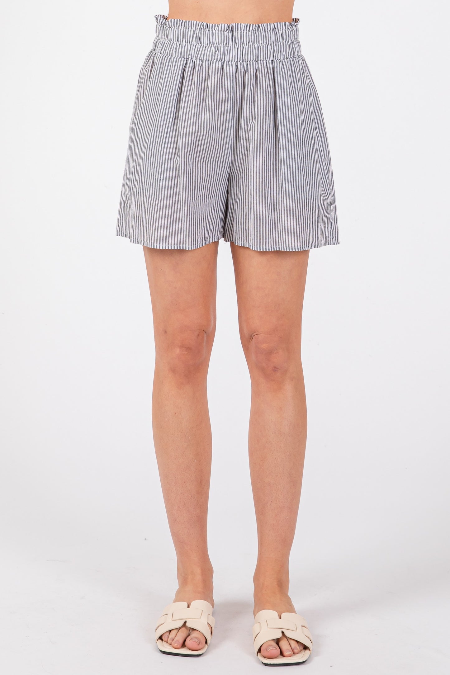 Stripe Waist Shorts