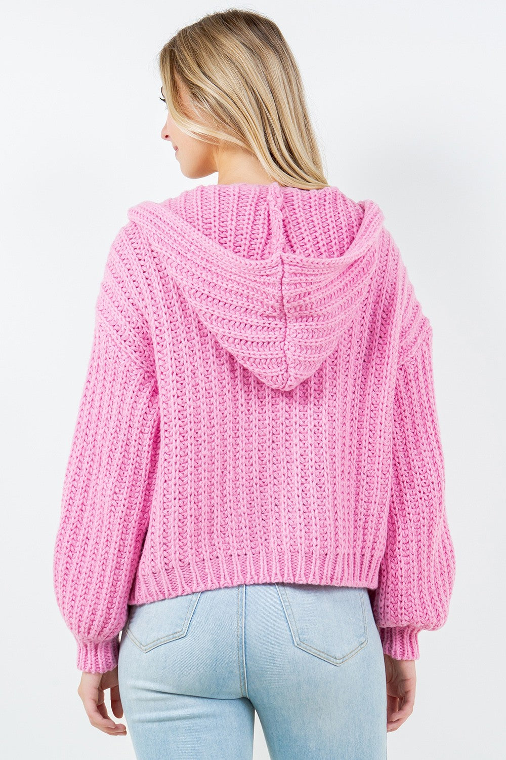 Knit Open Front Cardigan