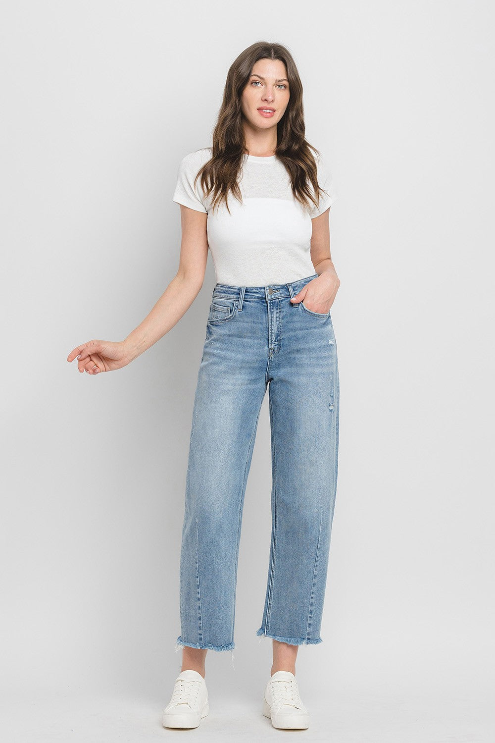 Barrel Leg Jeans