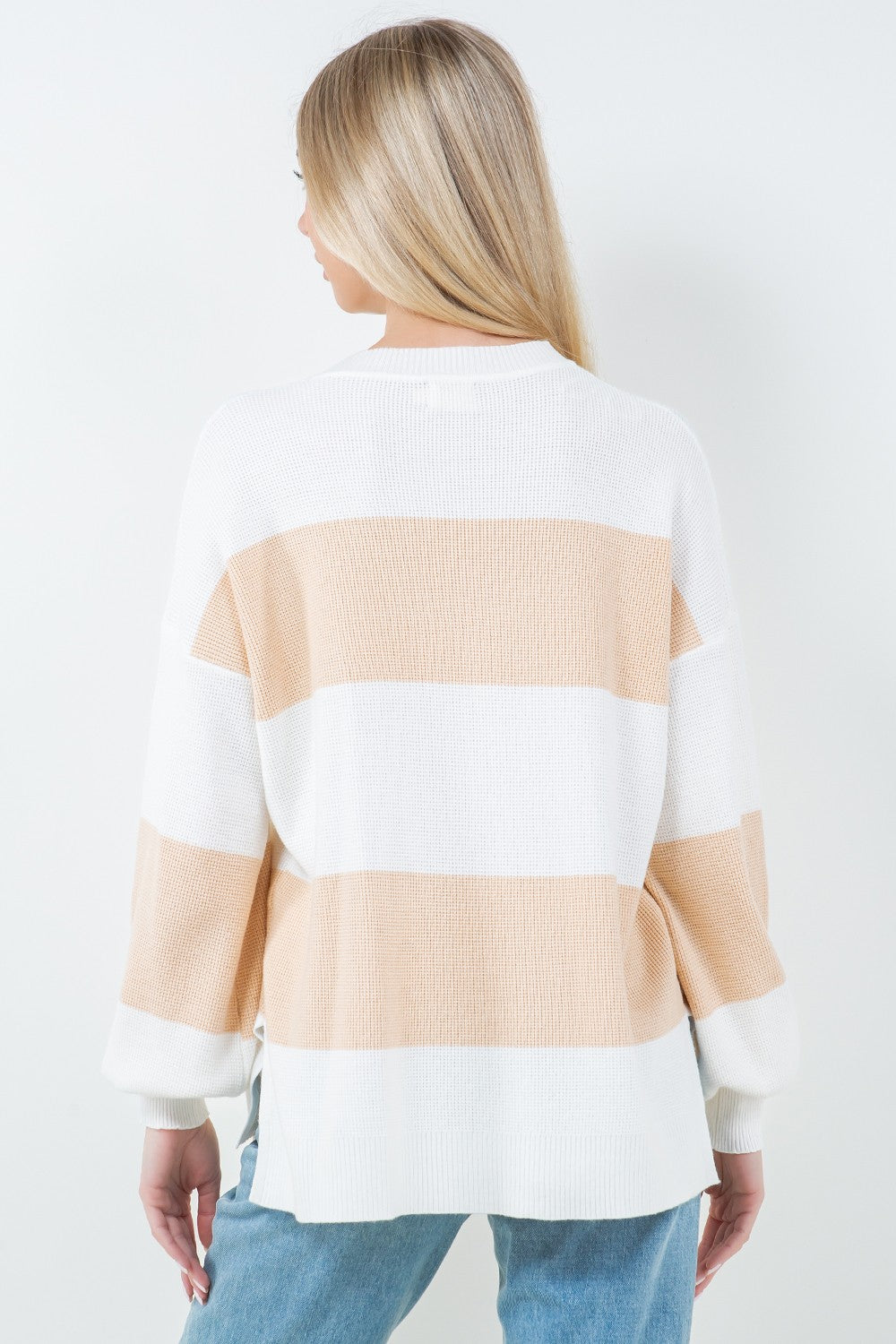 Striped Pullover Sweater