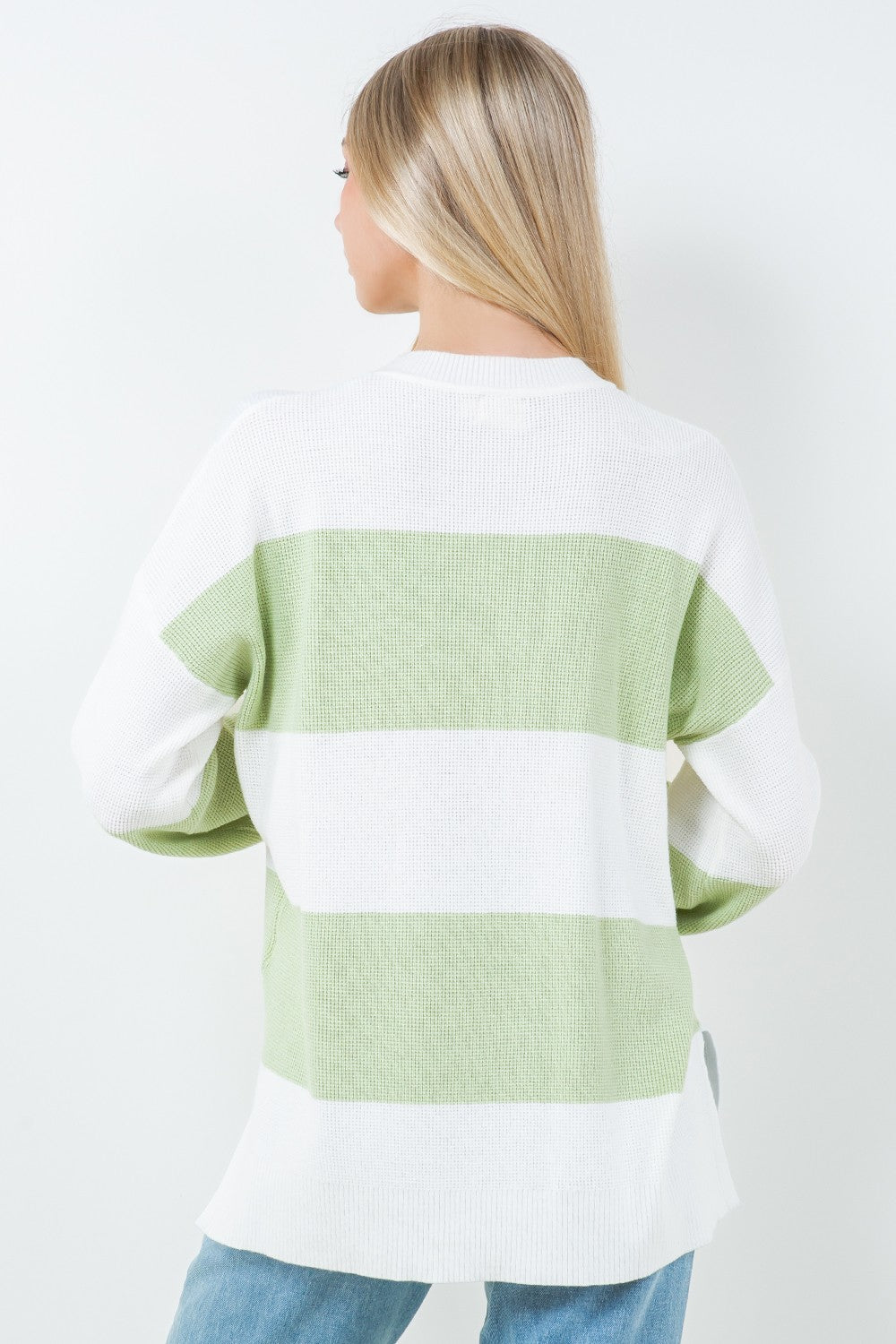 Striped Pullover Sweater