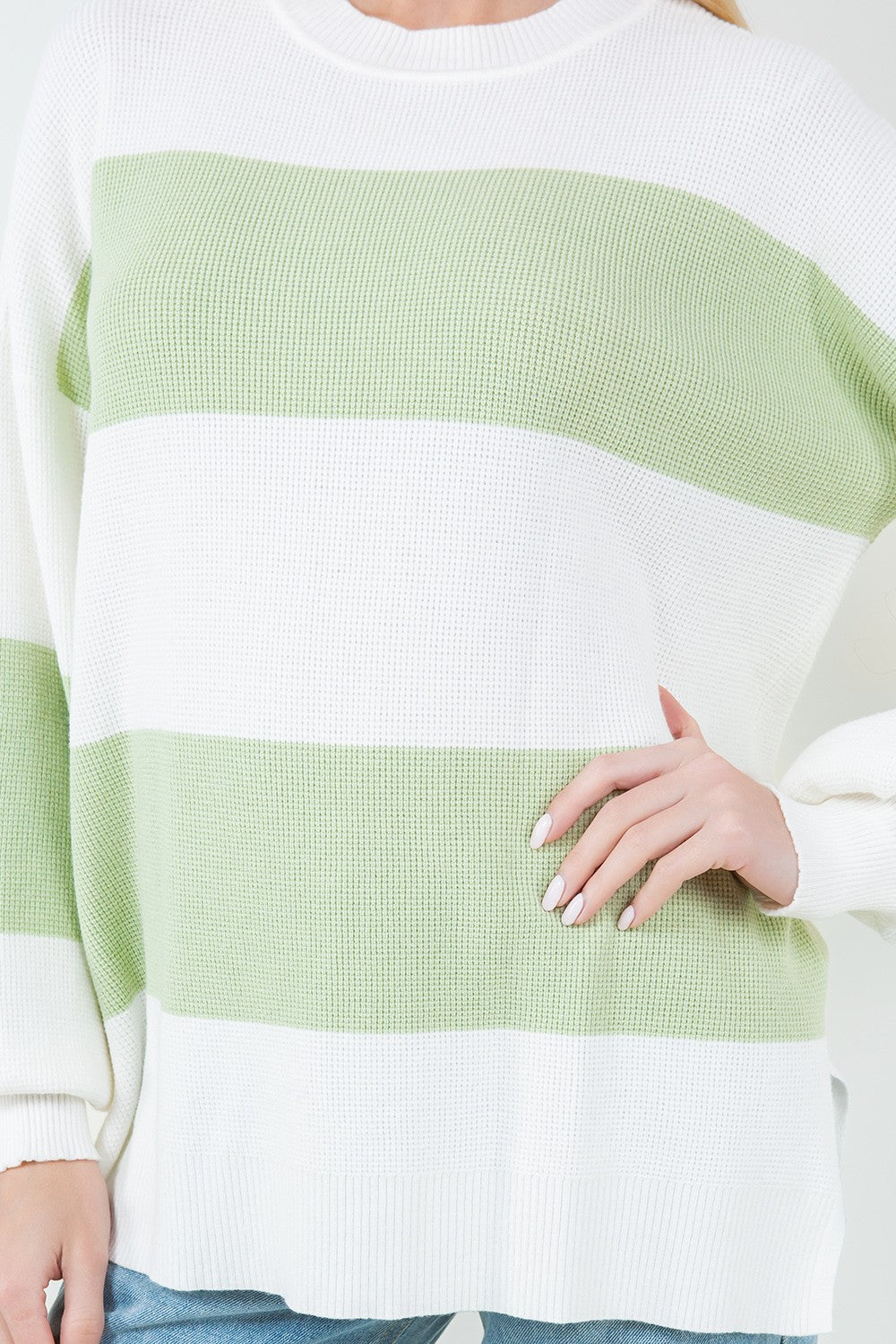 Striped Pullover Sweater