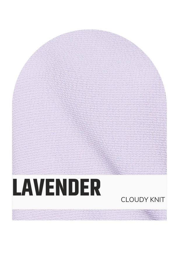 Cloudy Knit Puff Sleeve