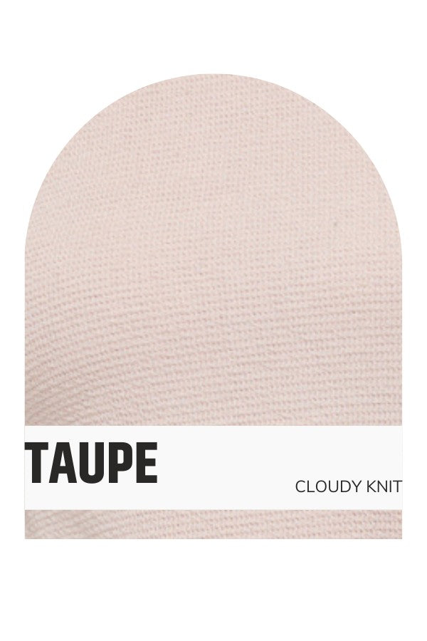 Cloudy Knit Puff Sleeve