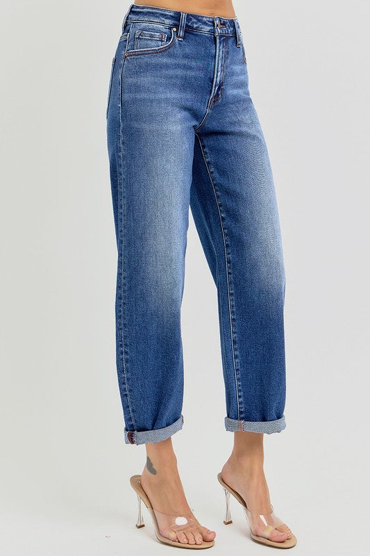 HR Crop Denim