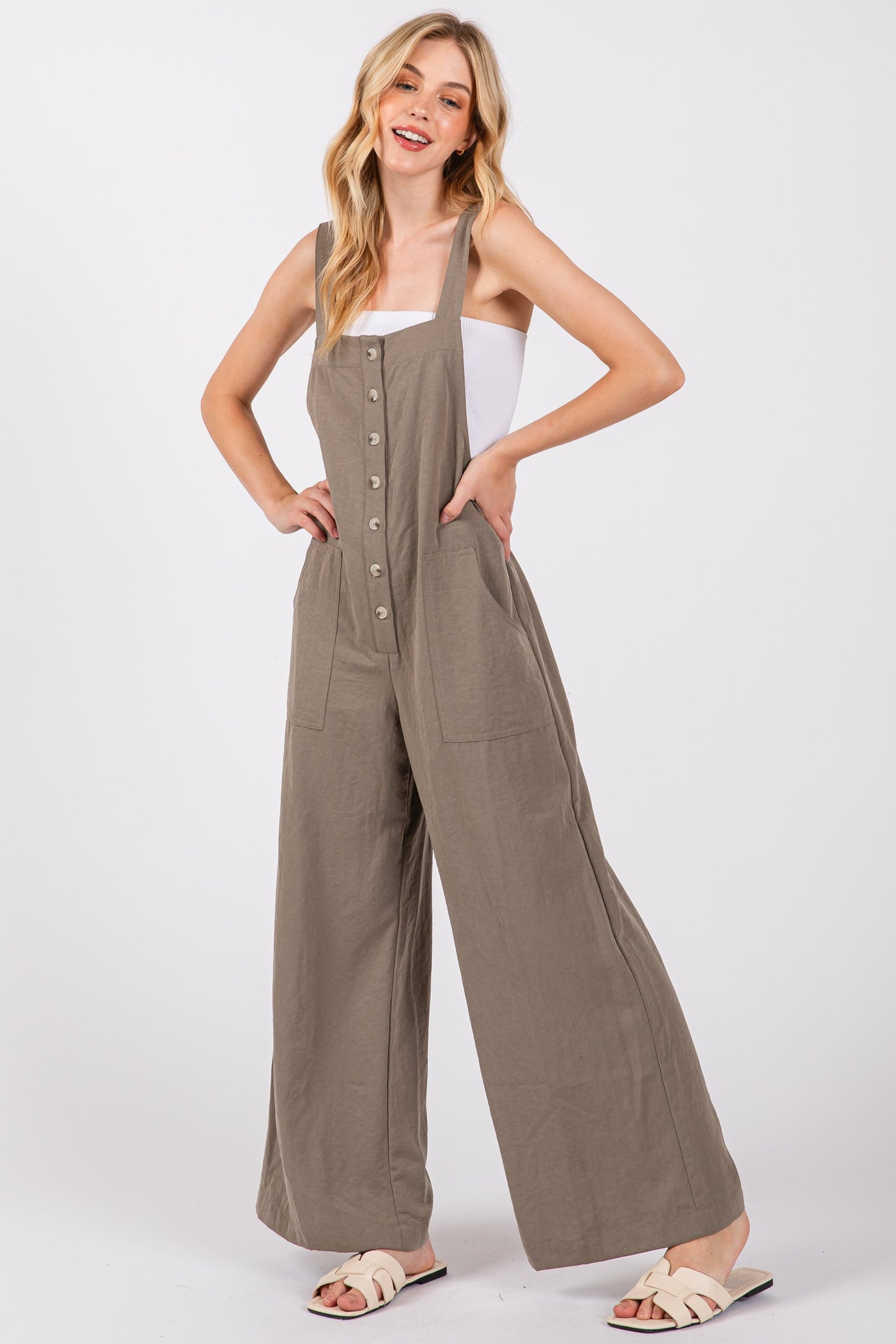 Adjustable Cami Jumpsuit