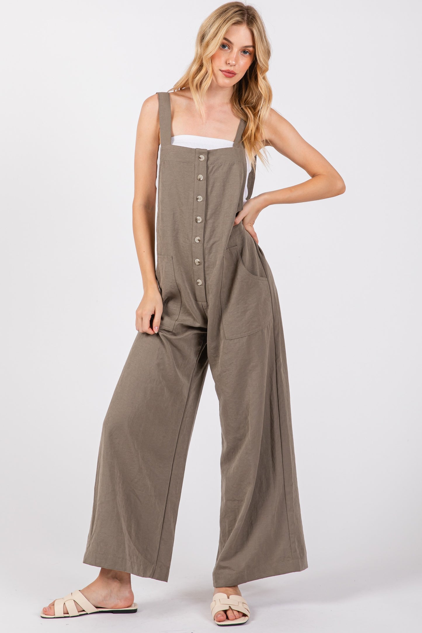 Adjustable Cami Jumpsuit