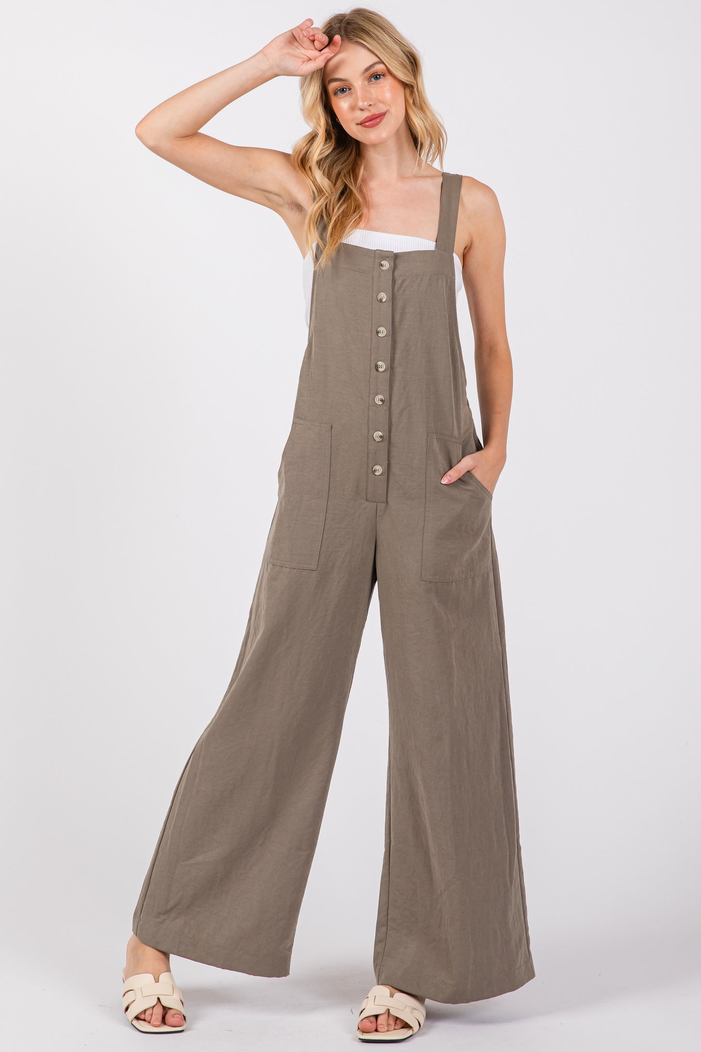 Adjustable Cami Jumpsuit